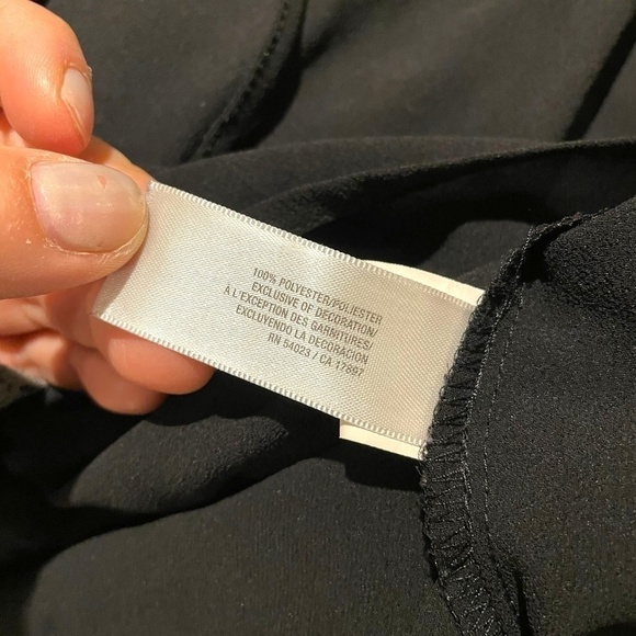 Black Chiffon 2 Blouse Boho Bundle 🖤 - Picture 14 of 15